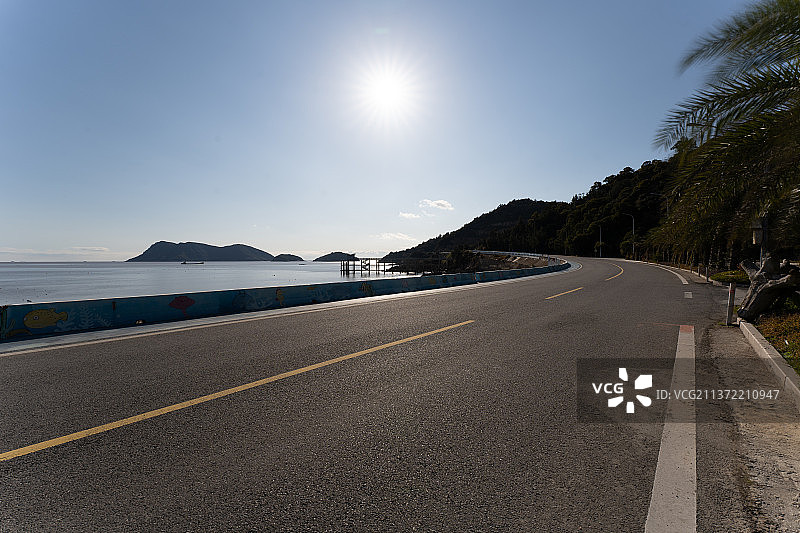 洞头区环岛公路图片素材