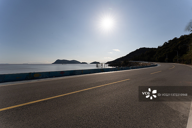 洞头区环岛公路图片素材