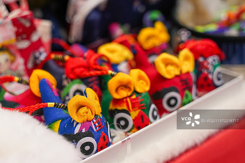 手工虎头鞋图片素材