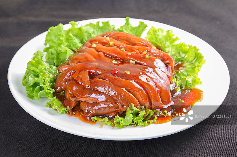 中餐美食-红扒肘子图片素材