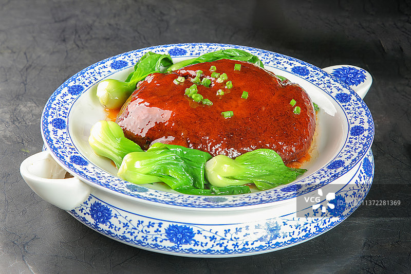 中餐美食-红扒肘子图片素材