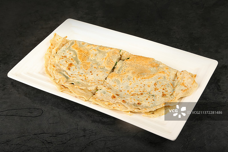 中餐美食-韭菜盒子图片素材