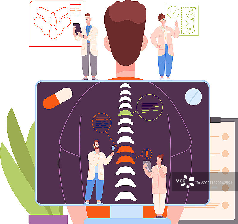 脊柱疾病治疗图片素材