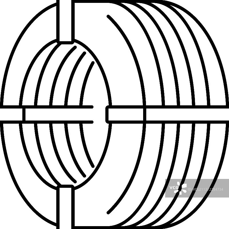 地基加固线条图标图片素材