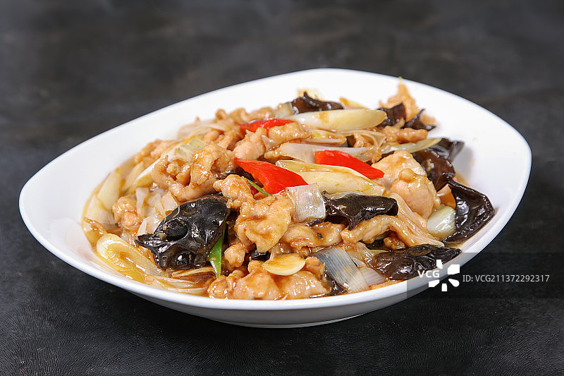 中餐美食-山西过油肉图片素材