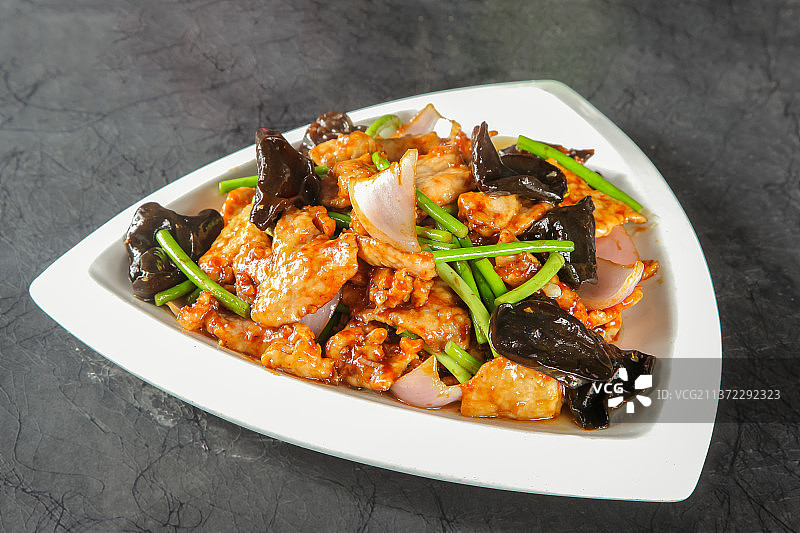 中餐美食-山西过油肉图片素材