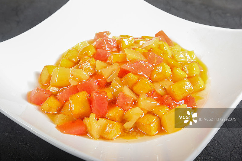 中餐美食-宫爆豆腐图片素材