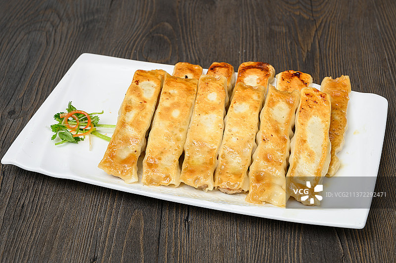 中餐美食-锅贴图片素材