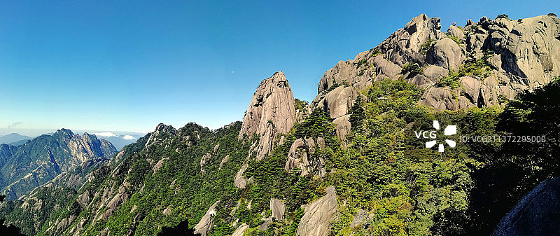 黄山鳌鱼峰图片素材