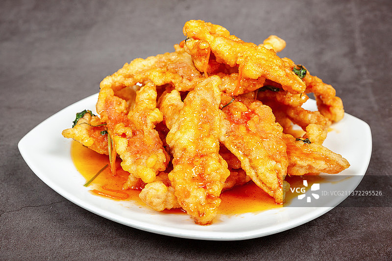 中餐美食-锅包肉图片素材