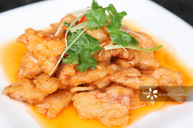 中餐美食-锅包肉图片素材