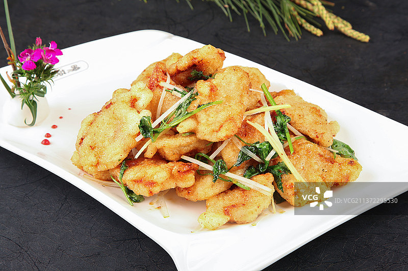 中餐美食-锅包肉图片素材