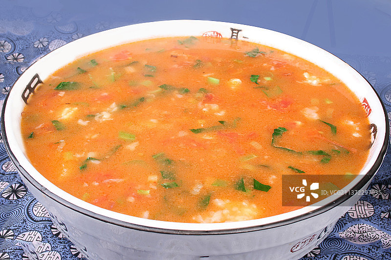 中餐美食-疙瘩汤图片素材