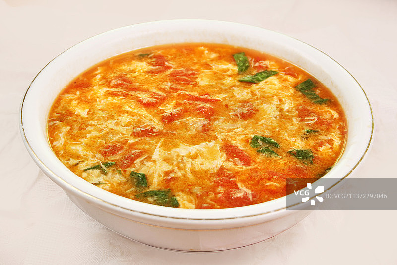 中餐美食-疙瘩汤图片素材