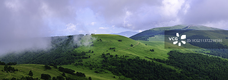 内蒙古克什克腾旗黄岗梁国家森林公园图片素材