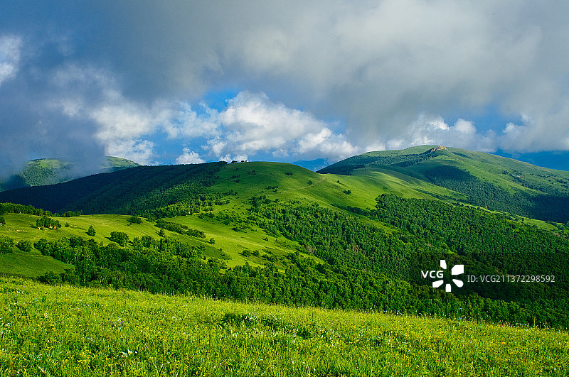 内蒙古克什克腾旗黄岗梁国家森林公园图片素材