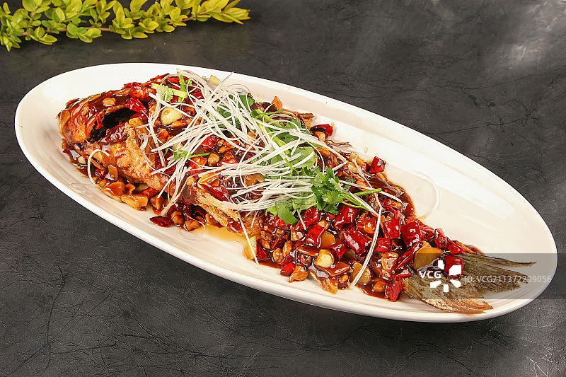 中餐美食-干烧鱼图片素材