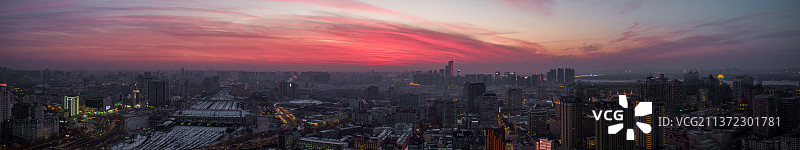 哈尔滨城市航拍全景图片图片素材