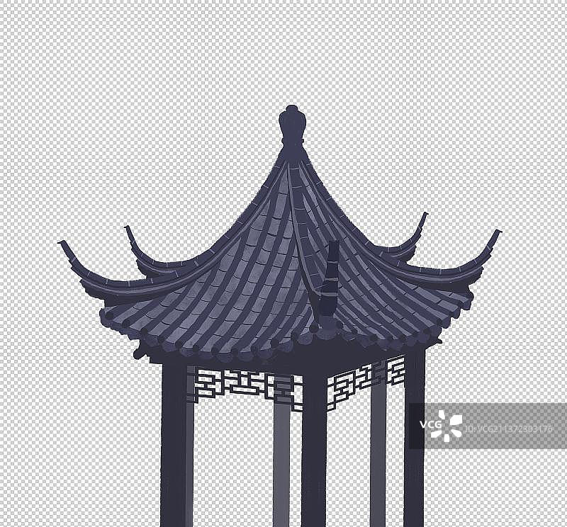 亭子中式建筑素材图片素材