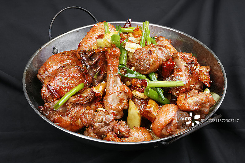 中餐美食-干锅鸡块图片素材