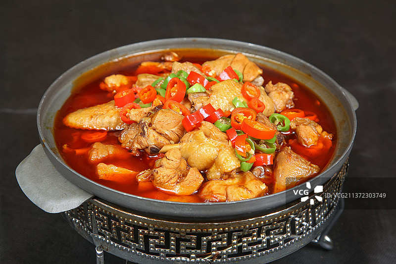 中餐美食-干锅鸡块图片素材