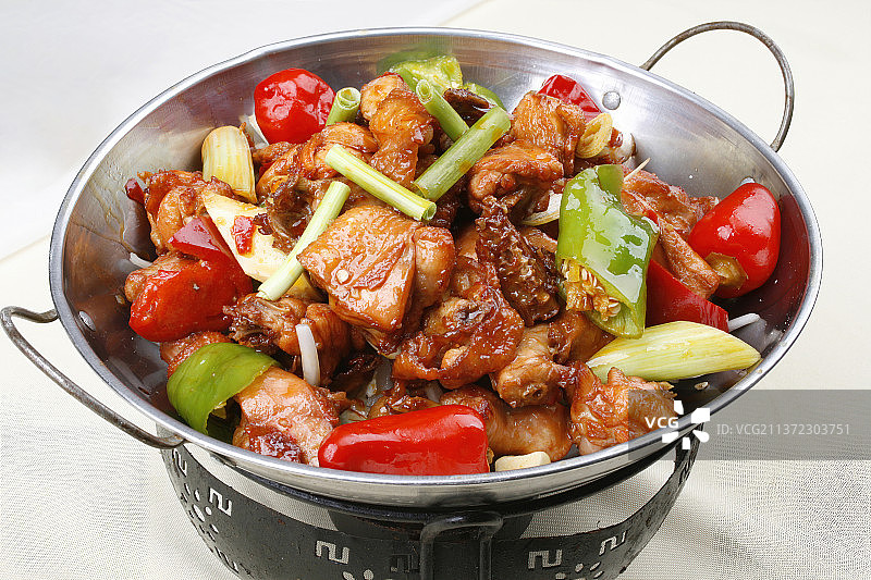中餐美食-干锅鸡块图片素材