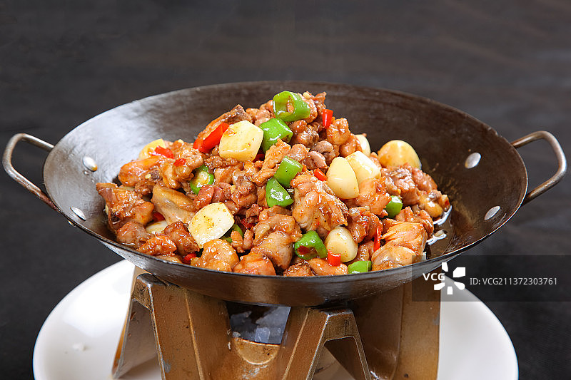 中餐美食-干锅鸡块图片素材
