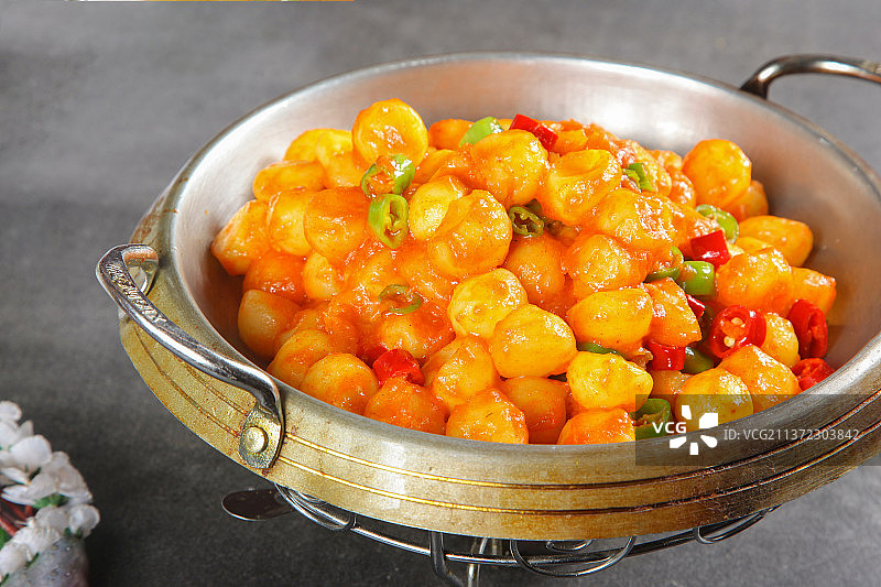 中餐美食-干锅小土豆图片素材