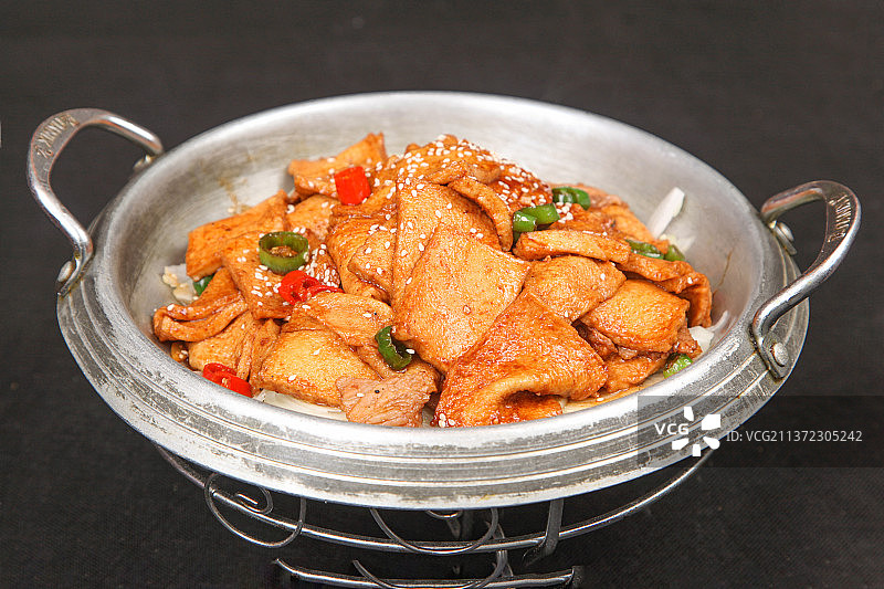 中餐美食-干锅千页豆腐图片素材