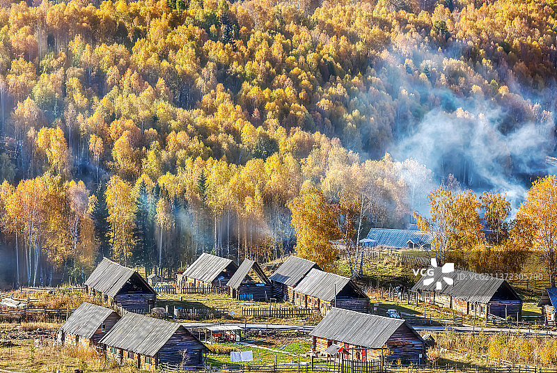 北国之秋图片素材