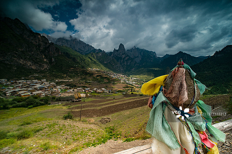 扎尕那图片素材