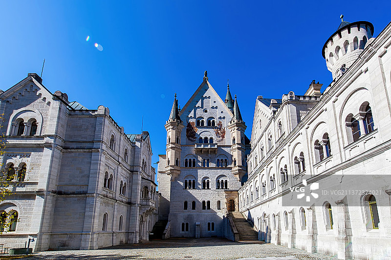 新天鹅堡图片素材