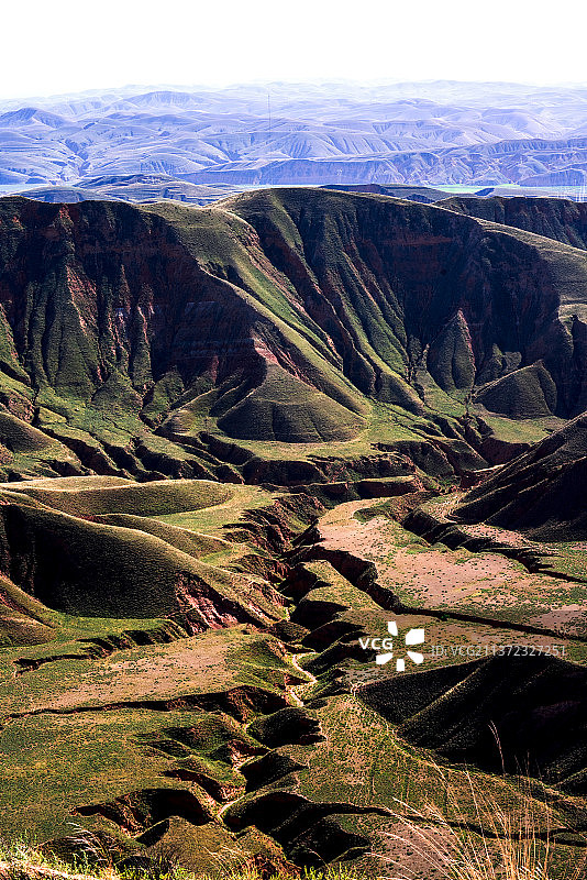 沟沟壑壑图片素材