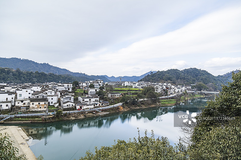江西婺源汪口景区风光图片素材