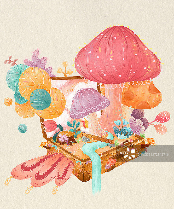 旅途不“菇”独图片素材