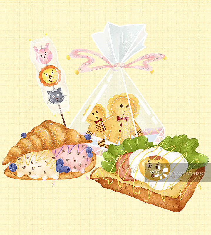 面包会有的图片素材