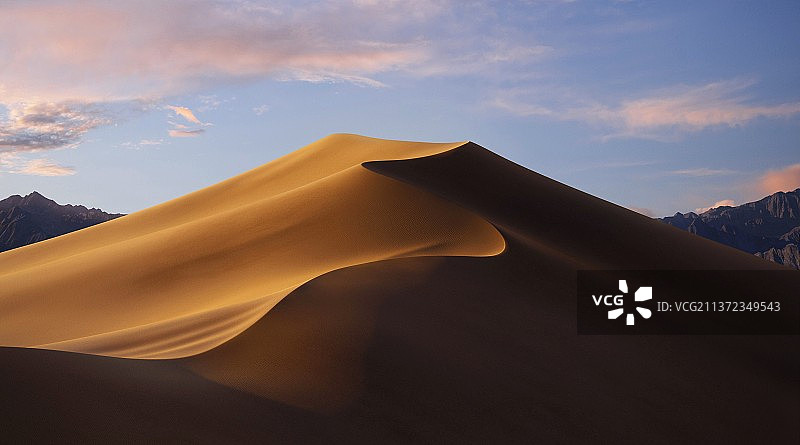 日落沙漠图片素材