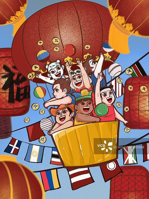 向世界 Say Hi！图片素材