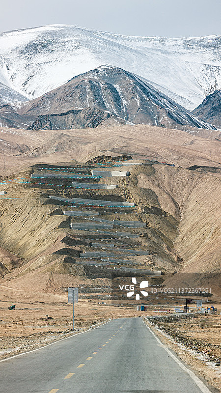 新疆塔县盘龙古道图片素材