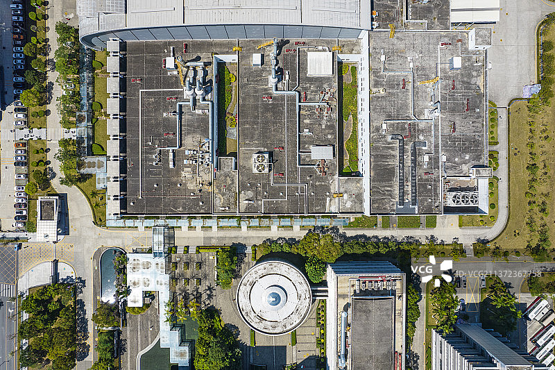 航拍深圳龙华区华润三九医药有限公司图片素材