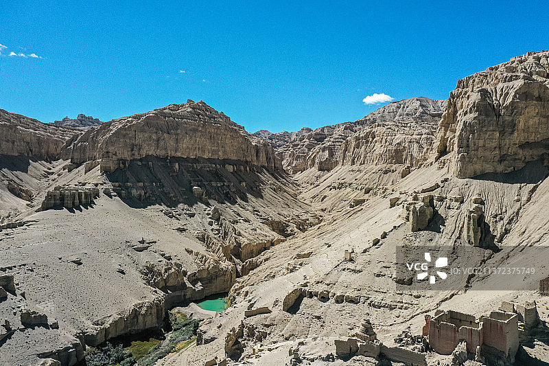 西藏阿里扎达土林古格王朝图片素材