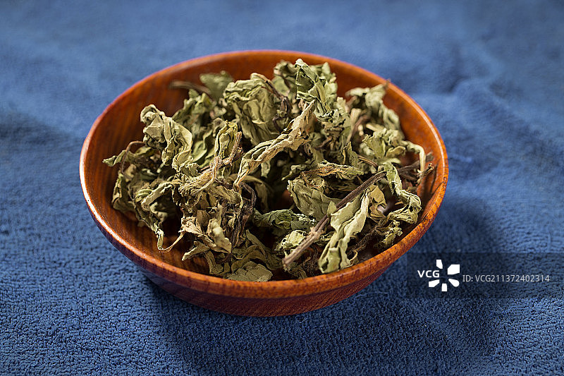 干薄荷叶图片素材