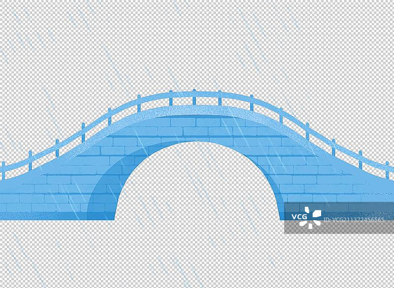 西湖断桥雨水图片素材