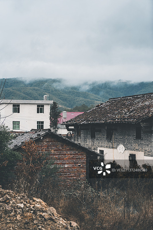 江西赣州于都乡村风景图片素材