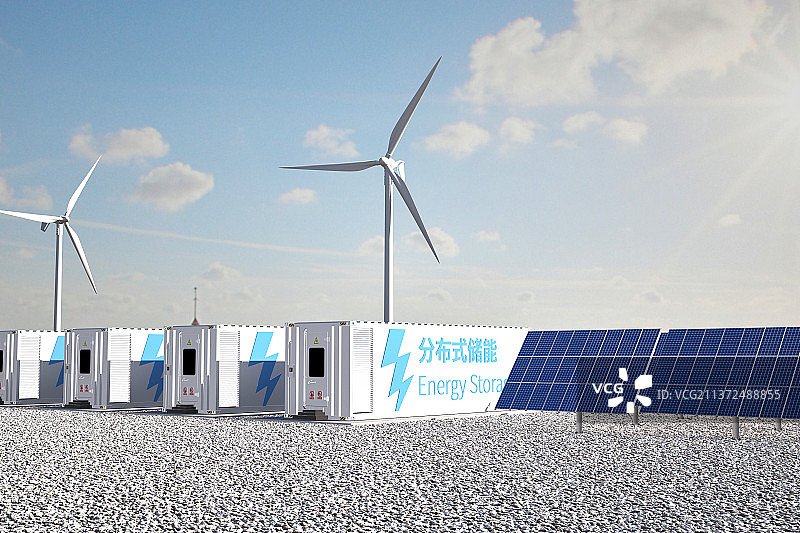 能源，电力，新能源，光伏，储能，风力发电图片素材