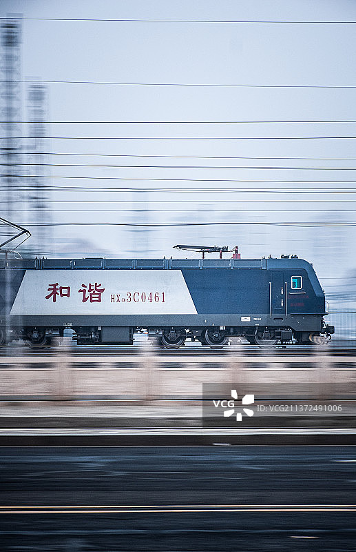 飞驰中国铁路图片素材