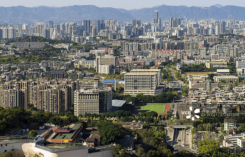 福州全景图片素材