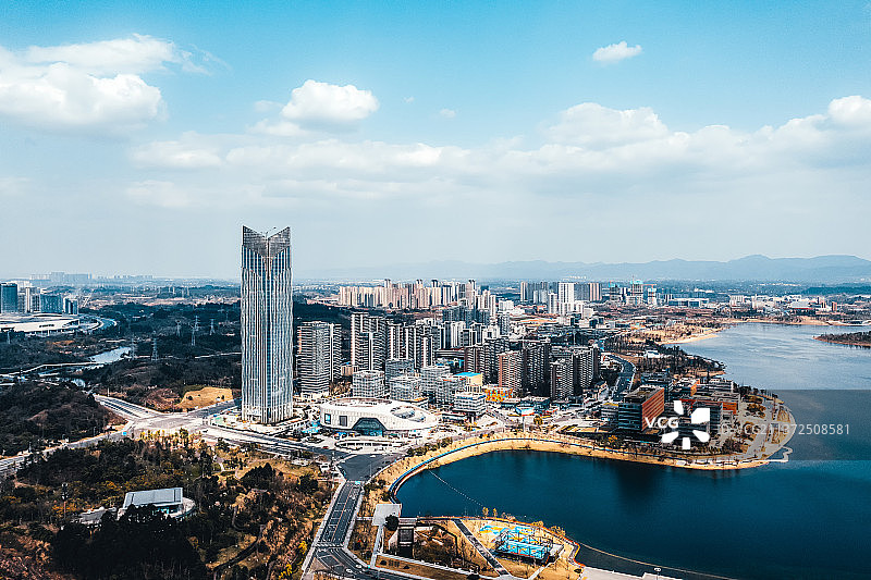 天府新区兴隆湖图片素材