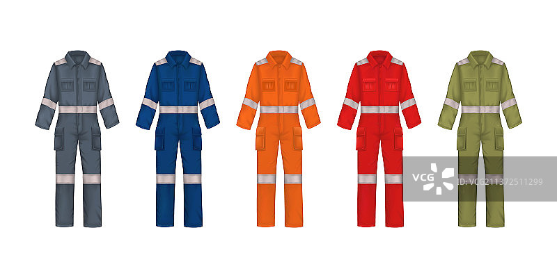 逼真的制服套装图片素材