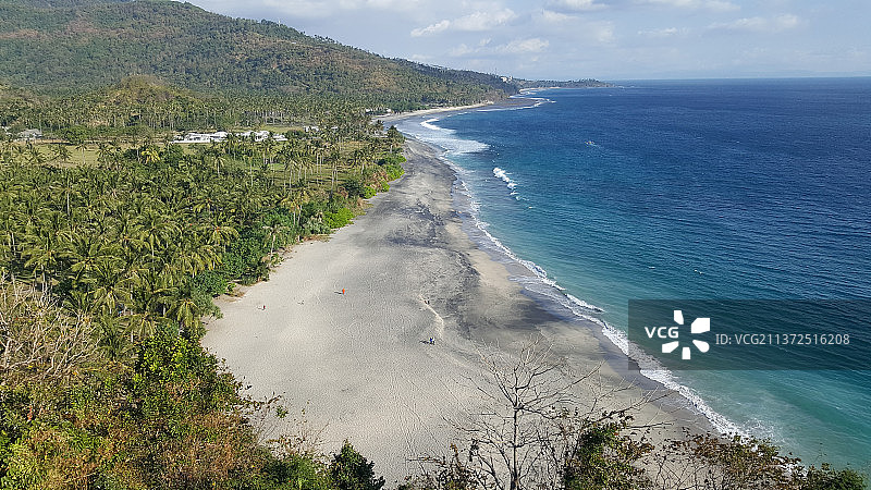 海滩风景：壮阔海景图片素材